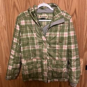 Juniors Plaid Ski Jacket